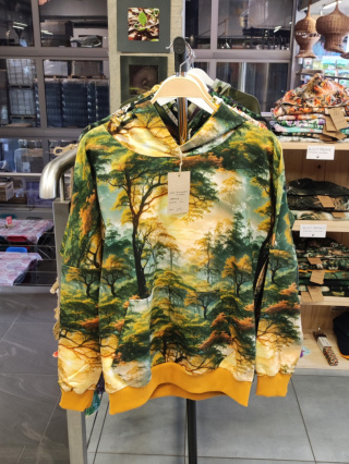 Leśna bluza damska "Jesienny las"