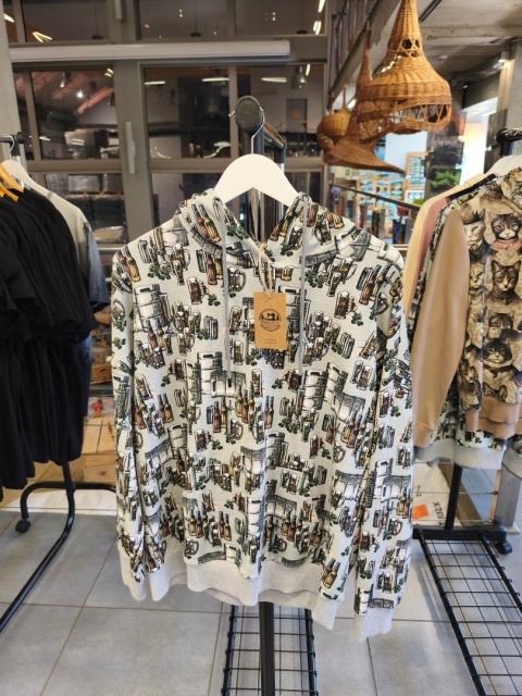 Bluza "Piwo 2" z kapturem ręcznie szyta