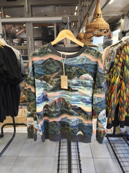 Bluza "Góry" ręcznie szyta