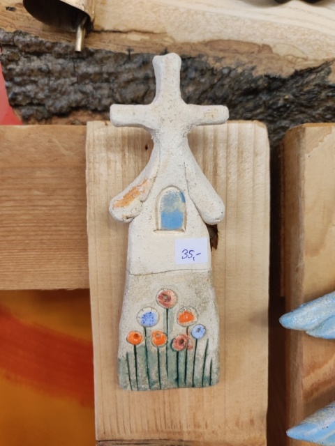 Kapliczka ceramiczna mała Bi 2