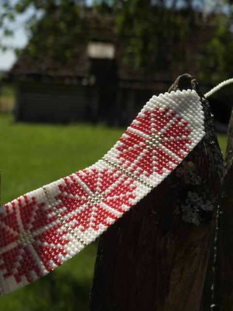 Rekonstrukcja sylianki kobiety z Bojkowszczyzny wschodniej z 1930 r.