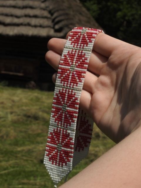 Rekonstrukcja sylianki kobiety z Bojkowszczyzny wschodniej z 1930 r.