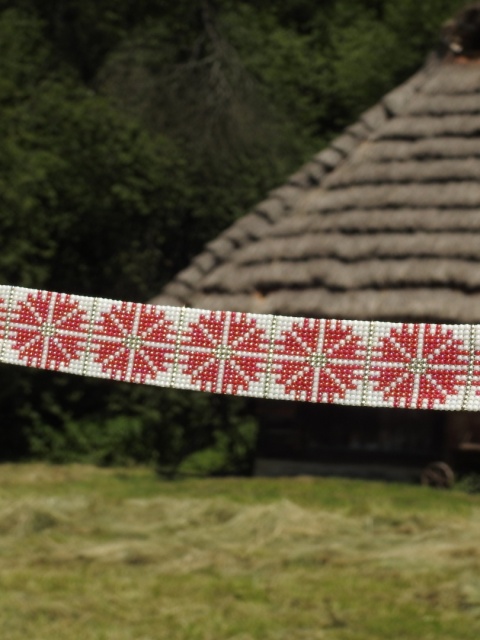 Rekonstrukcja sylianki kobiety z Bojkowszczyzny wschodniej z 1930 r.